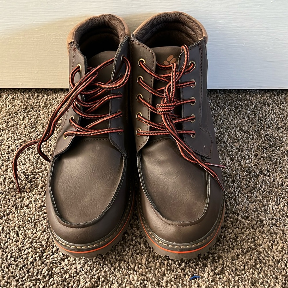 Columbia, Leather Low Top Boots, Boys, US Size 4